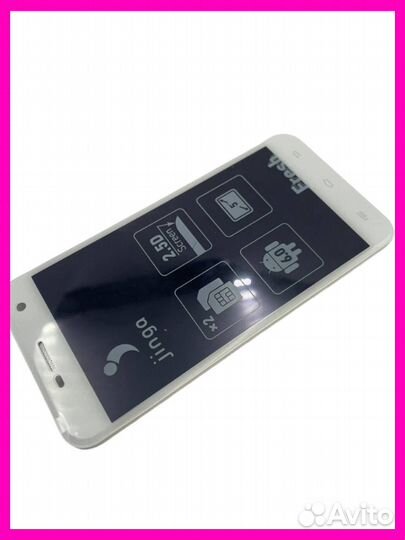 Дисплей LCD + Тачскрин TP Jinga Fresh 4G Белый