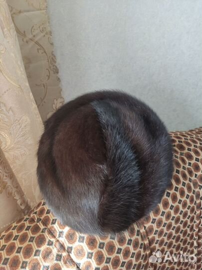 Шапка норковая женская 56