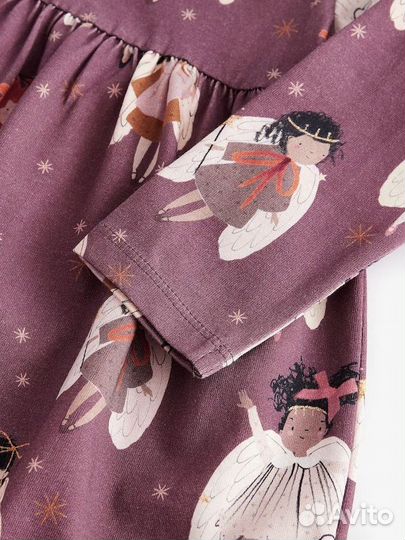 Новое платье Next на 1,5-2 и 2-3 года с феями