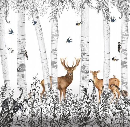 Детские фотообои 