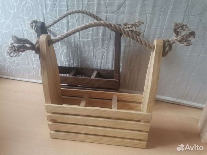 Ящик деревянный подарочный