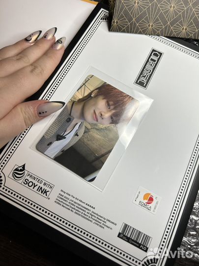 Карты stray kids Чонин