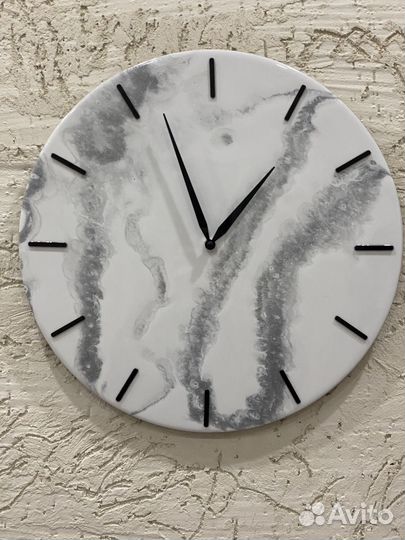 Настенные часы (эпоксидная смола)