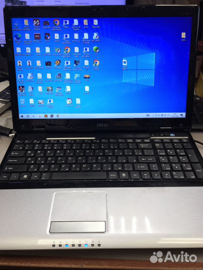 Разборка ноутбук MSI CX620 MS-1688 ms-16881