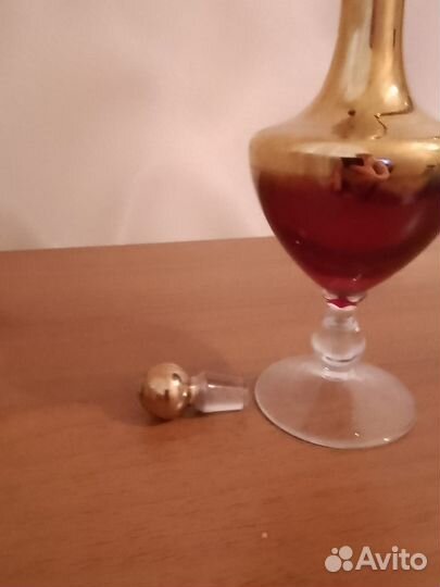 Графинчик, фужеры, штоф