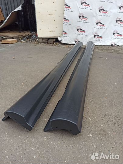 Mercedes W211 пороги AMG