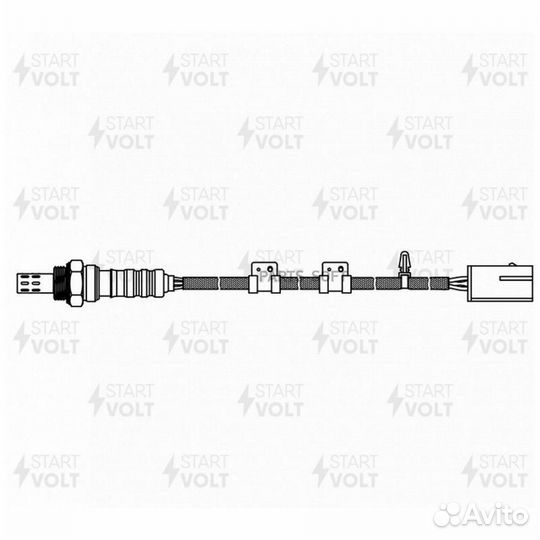 Датчик кислорода Mazda CX-7 (07) 2.5i после кат. vsos2511