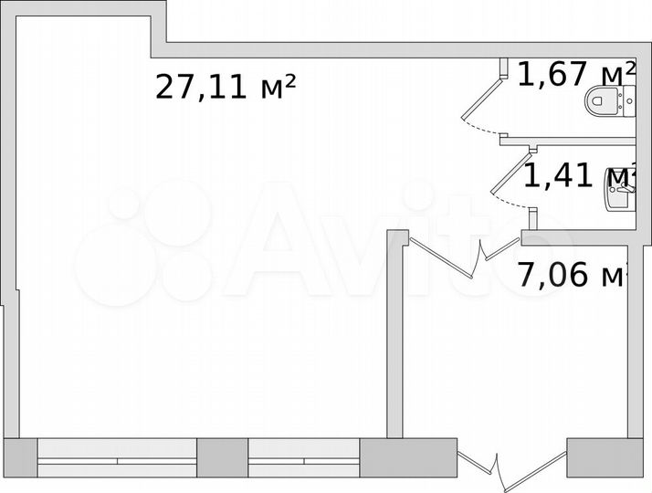 Продам помещение свободного назначения, 69.6 м²