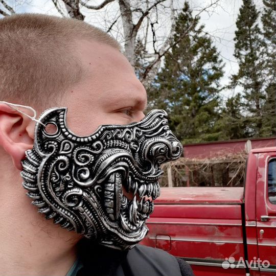 Oni mask punk