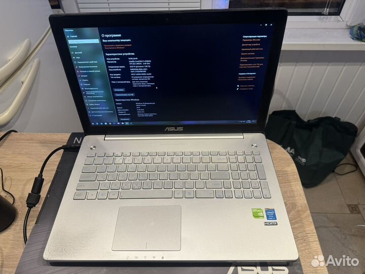 Ноутбук asus N550J