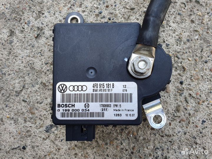 Блок управления акб для Audi A6 C6