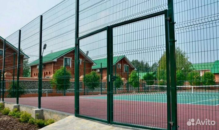 Забор из 3D сетки качественно качественно