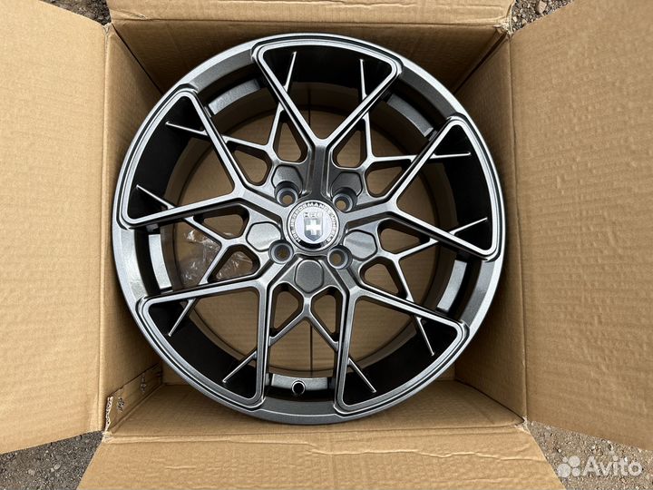 R16 4/98 HRE FF10 Графит на ваз Приора Калина