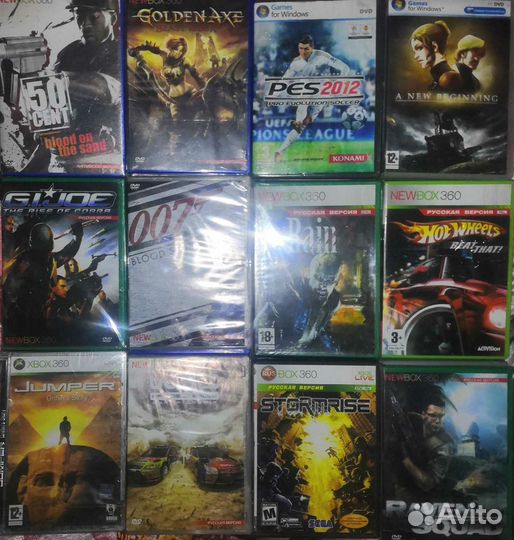 Диски Xbox360
