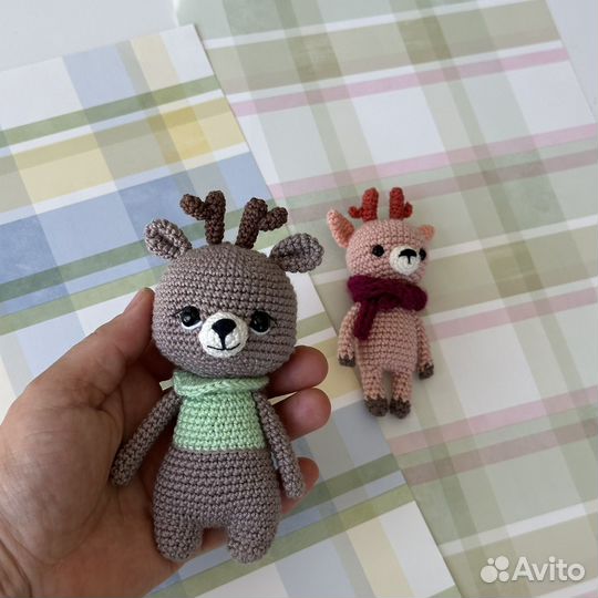 Вязаная игрушка ручной работы