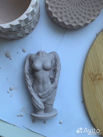 Свечи ручной работы для интерьера