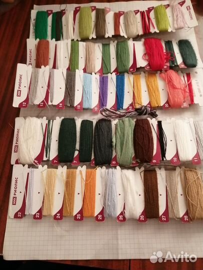 Набор ниток мулине