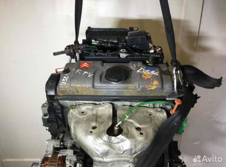 Двигатель citroen berlingo KFV 1.4 бензин