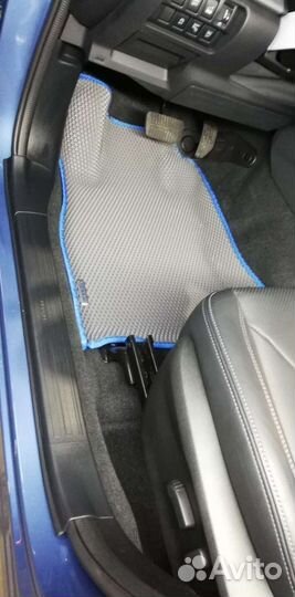 Автоковрики EVA ева 3D с бортами