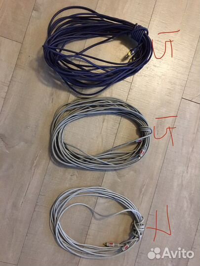 Аудиокабели