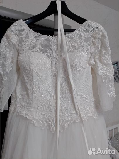 Свадебное платье 52-54