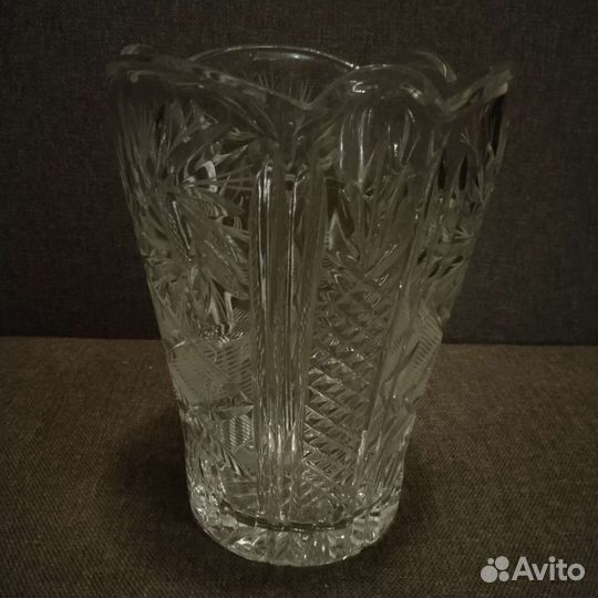 Хрустальная ваза СССР