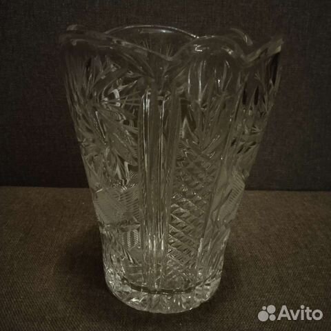 Хрустальная ваза СССР