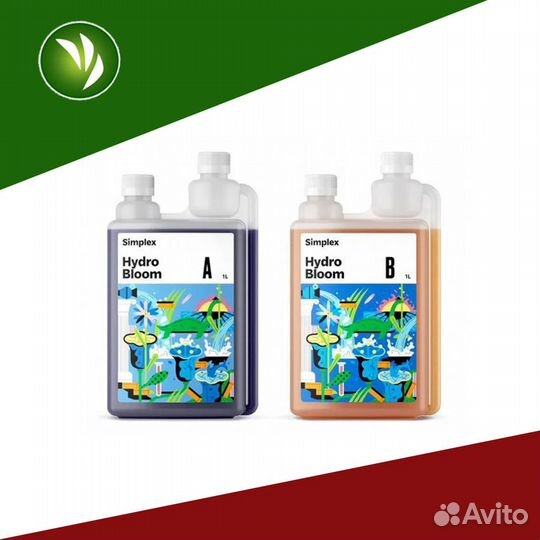 Удобрение simplex Hydro Bloom A+B 1L