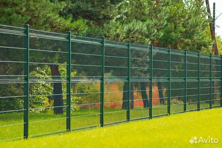 Забор сетка 3D