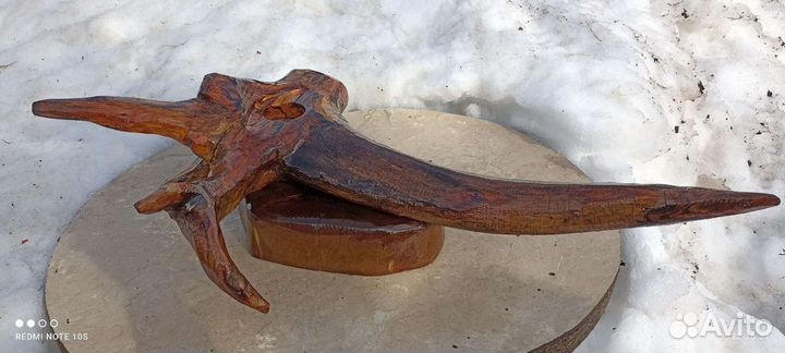 3 деревянных подсвечника ручной работы