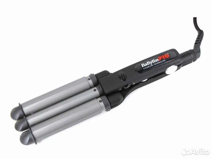 Тройная плойка для волос babyliss PRO