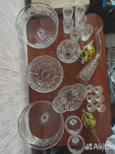 Хрусталь в ассортименте СССР