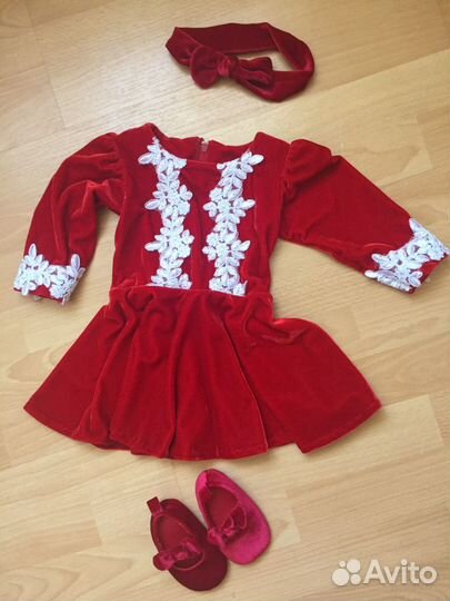 Новогодее платье для девочки