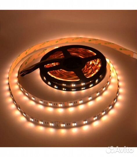 Светодиодная лента,RGB+CCT, 24В. IP33