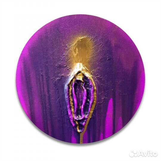 Интерьерная картина текстурная