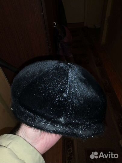 Меховая мужская кепка