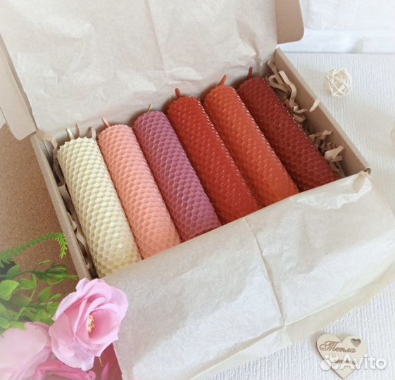 Свечи из вощины