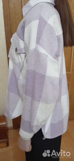 Рубашка тёплая на девочку, 34 размер
