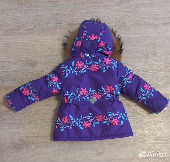 Зимний костюм на девочку 92-98