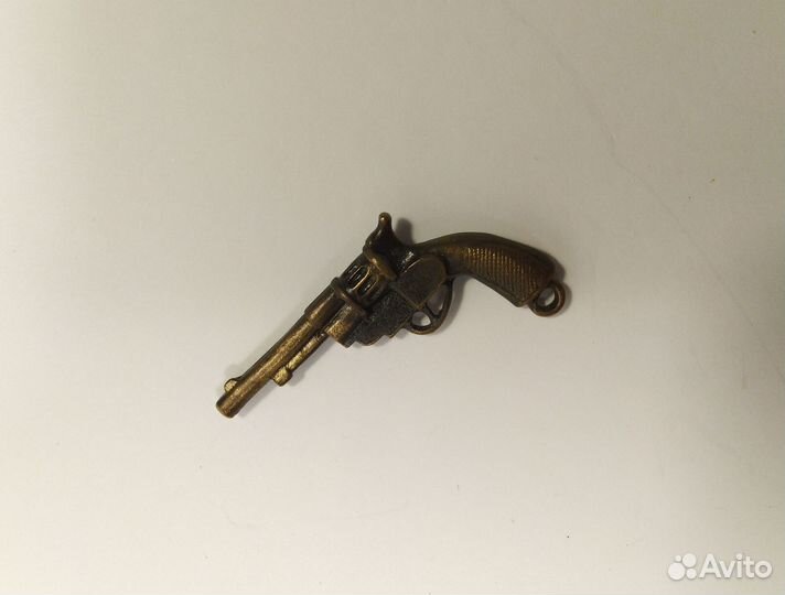 Брелок револьвер, наган, пистолет, СССР, раритет