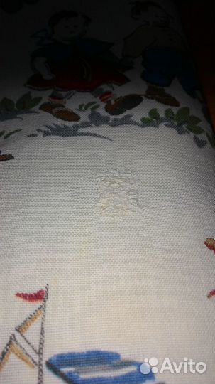 Скатерть детская, старинная, гдр