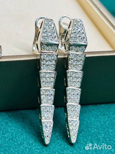 Золотые Серьги Bvlgari