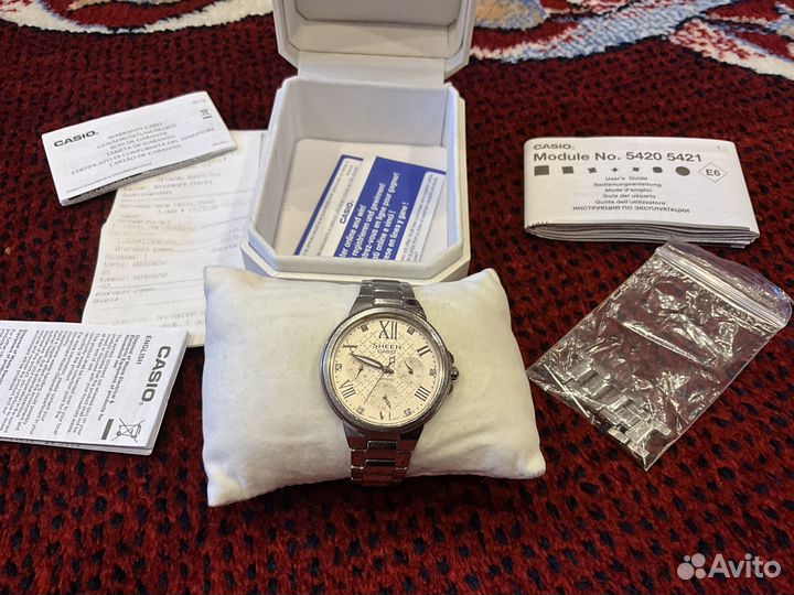 Часы оригинальные Casio Sheen женские