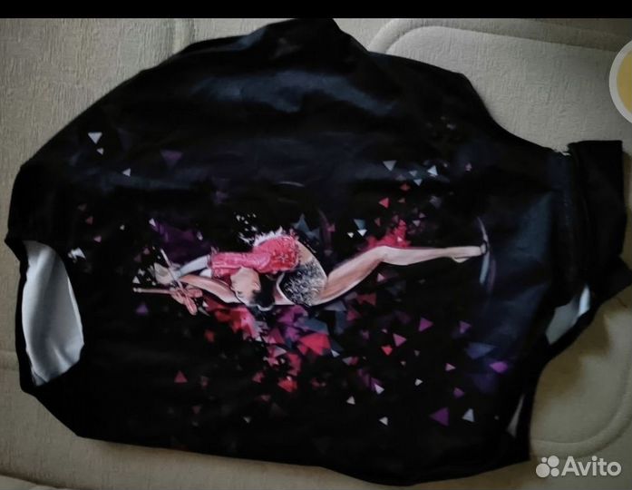 Чехол на чемодан гимнастки