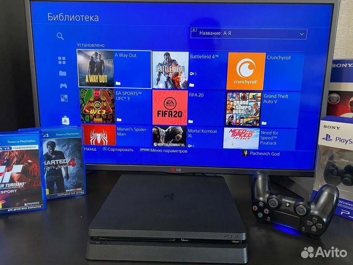 Sony PlayStation 4slim 1tb игры/доставка/гарантия