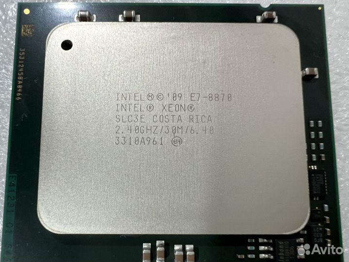 Процессор intel xeon E7-8870 2,4ghz SLC3E