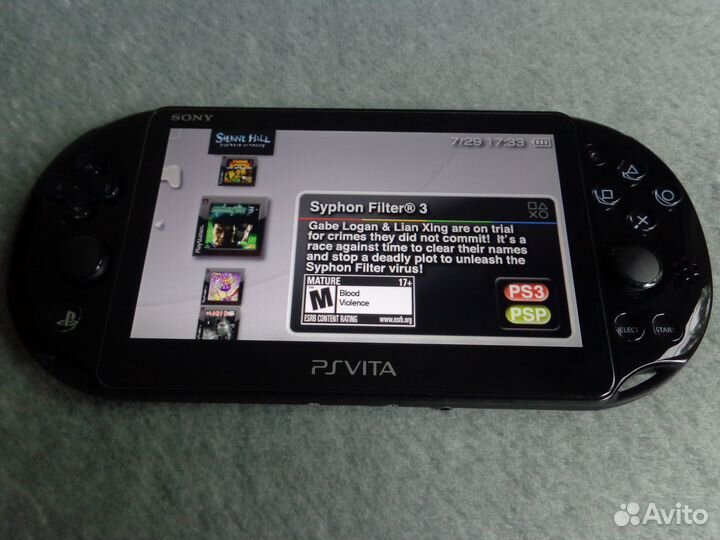 Прошитая PS Vita Slim 64 GB (почти в идеале)