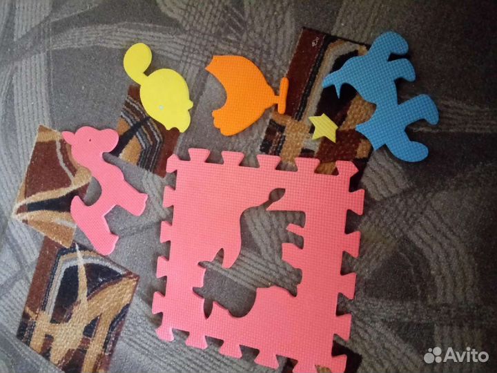 Детский коврик пазл