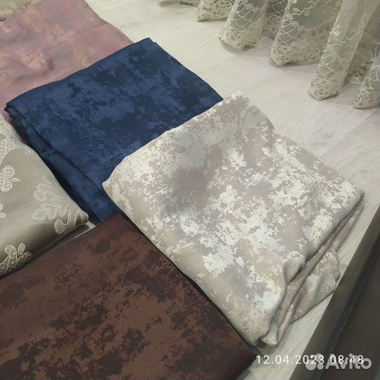 Тюль и шторы готовые (есть цвета, листайте)
