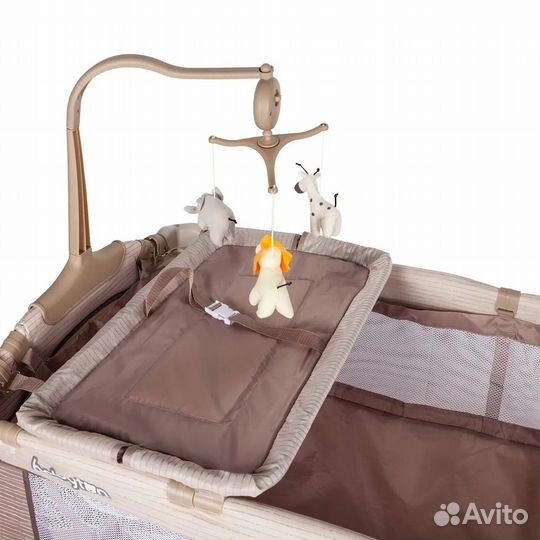 Манеж-кровать Babyton Khaki
